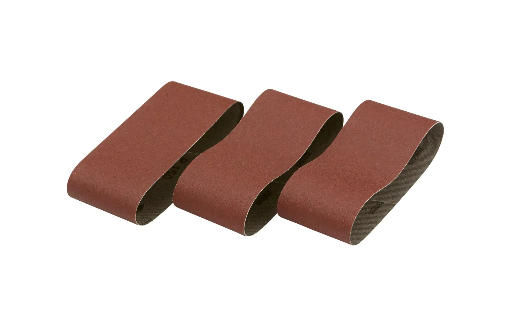 Banda de lija 64x356mm, grano 80, para mini lijadora de banda y el lijado en seco de maderas y pinturas