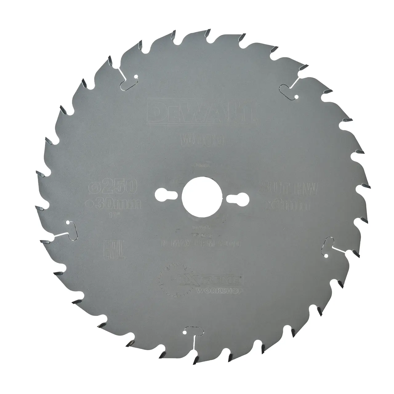 DeWalt Hoja Para Sierra Circular Estacionaria 250X30Mm 30D Atb , 20º · DT4226-QZ