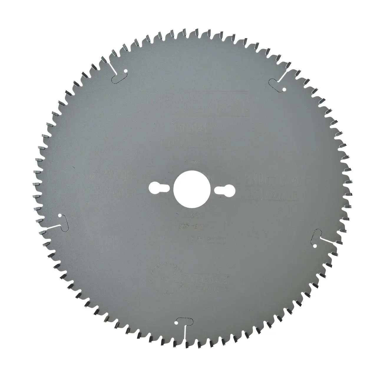 DeWalt Hoja para sierra circular estacionaria 260x30mm 80D TCG -5º · DT4280-QZ