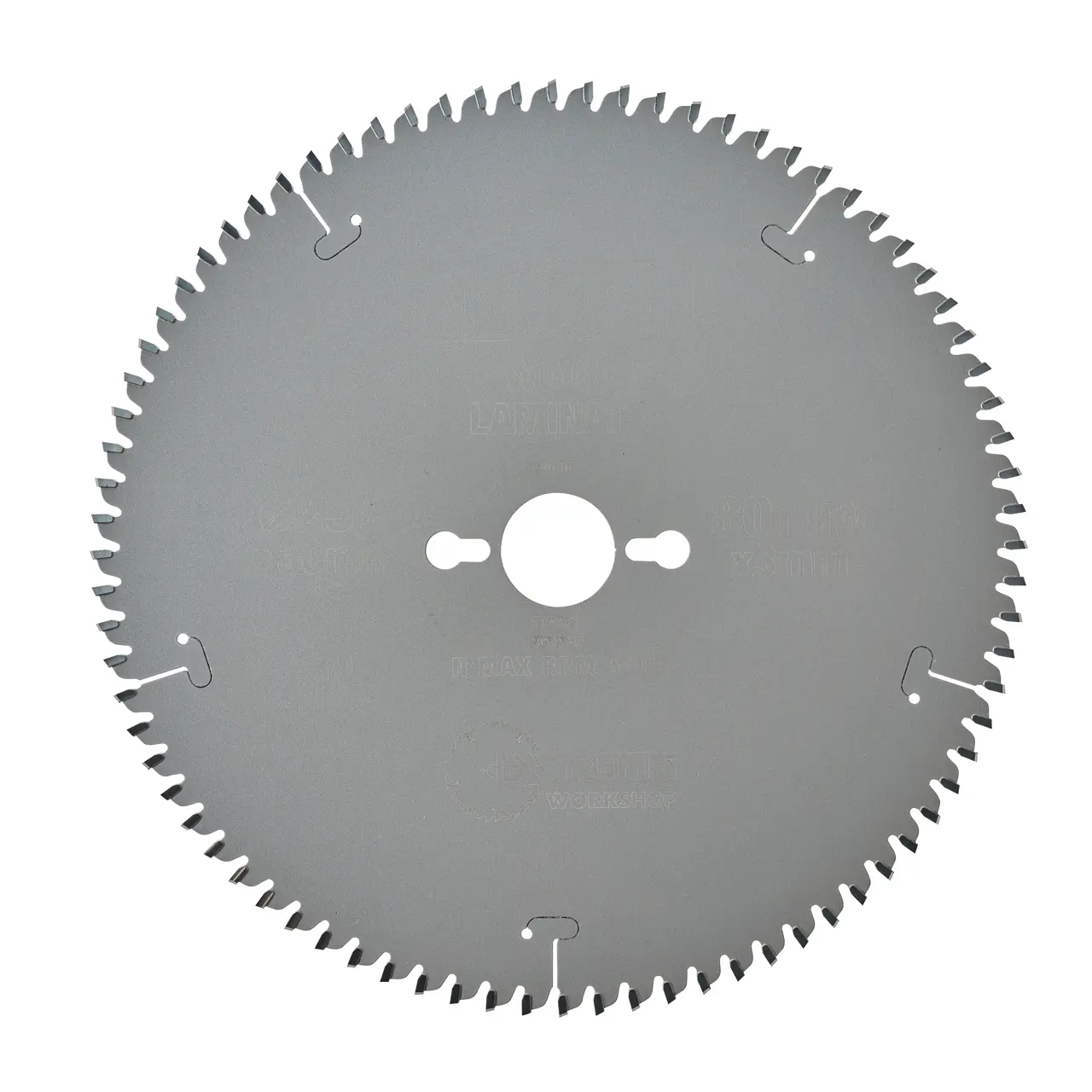 DeWalt Hoja para sierra circular estacionaria 250x30mm 80D TCG -5º · DT4287-QZ