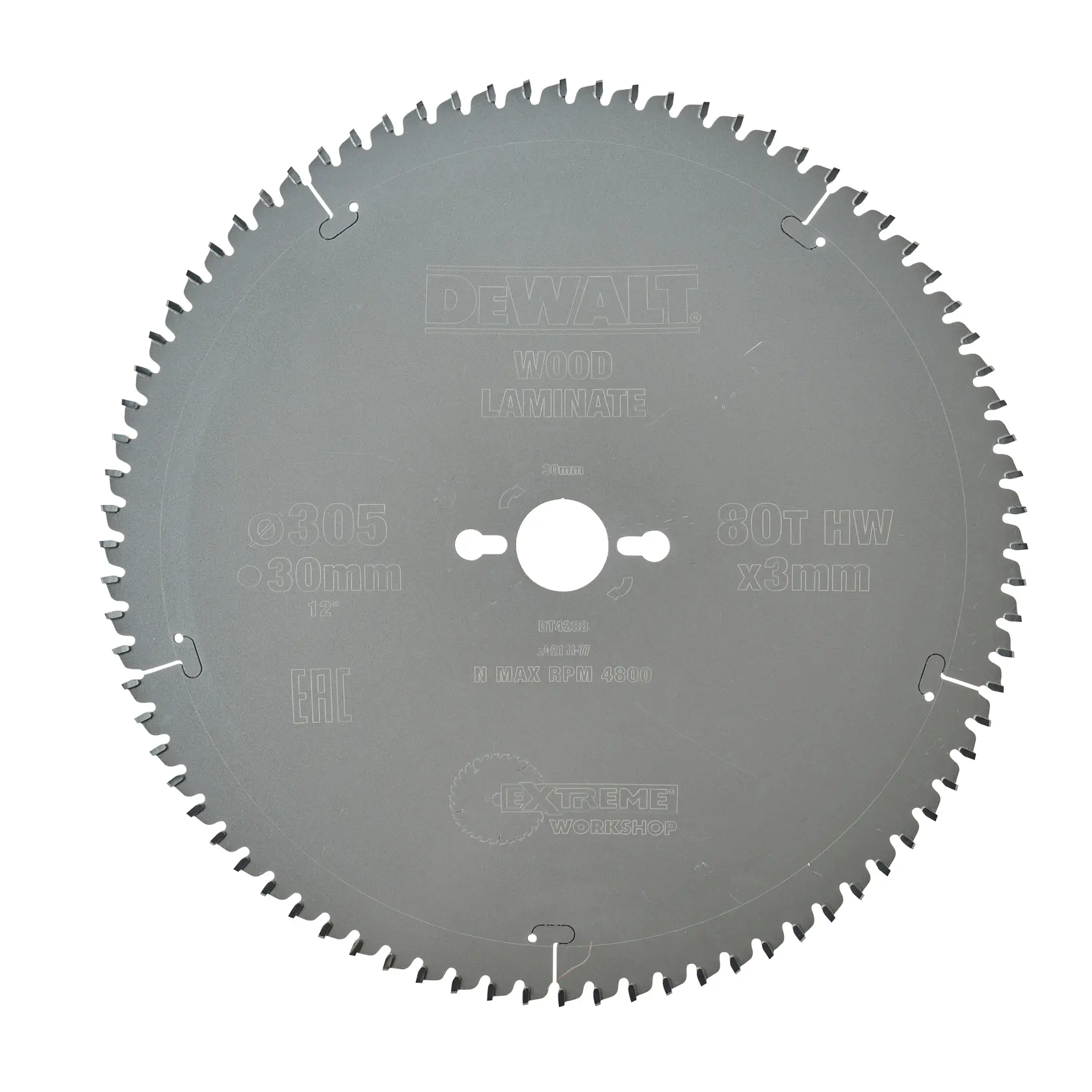 Gráfico que muestra la marca DEWALT XTREME Sub-Compact Series con el eslogan 'Compacto y lleno de rendimiento' sobre un fondo amarillo.