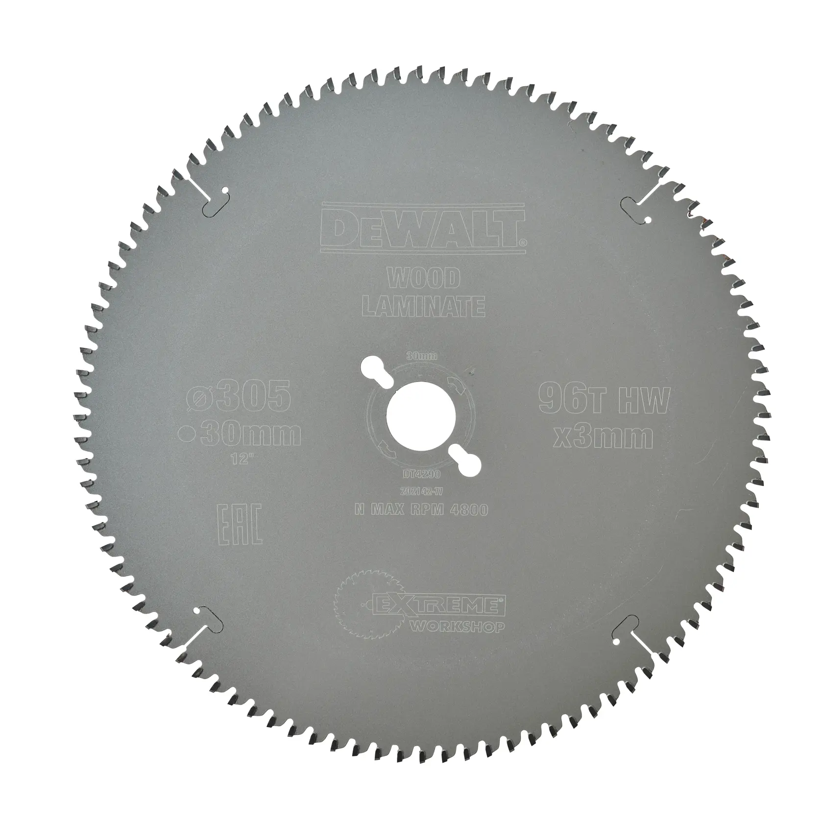 Gráfico que muestra la marca DEWALT XTREME Sub-Compact Series con el eslogan 'Compacto y lleno de rendimiento' sobre un fondo amarillo.
