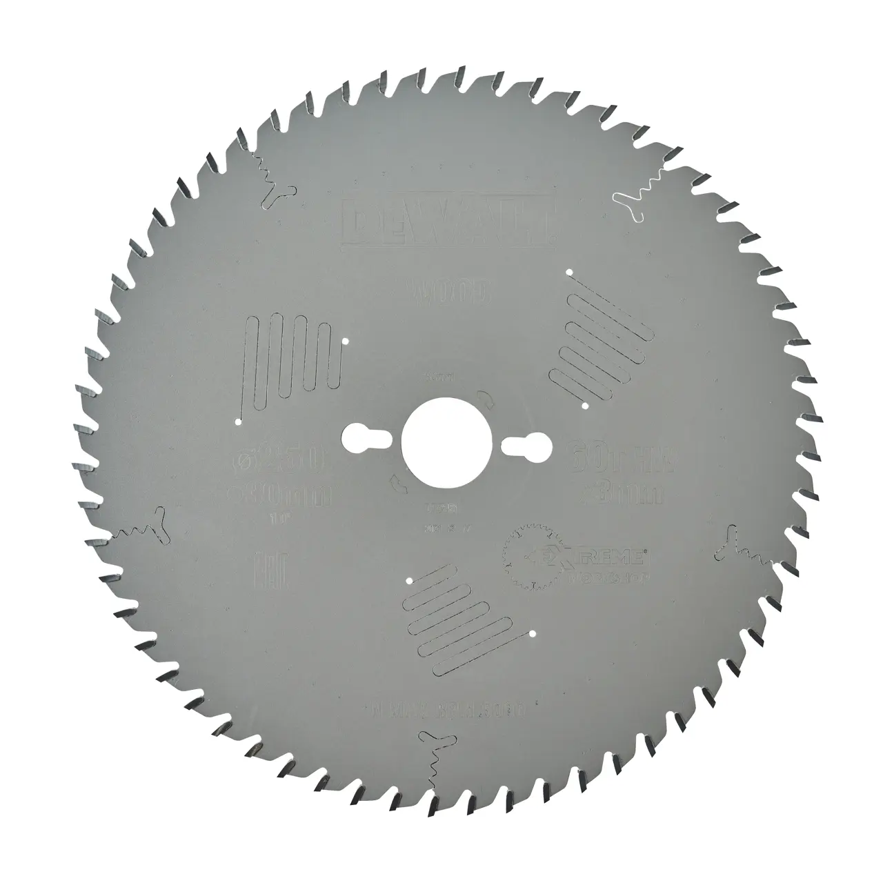 DeWalt Hoja Para Sierra Circular Estacionaria 250X30Mm 60D Atb , 10º · DT4351-QZ
