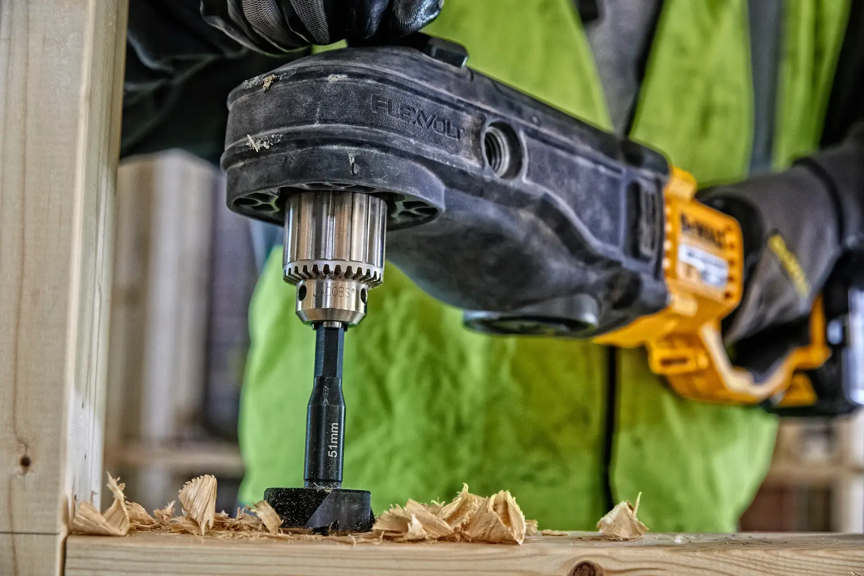 Broca auto-perforante para madera Ø 51mm