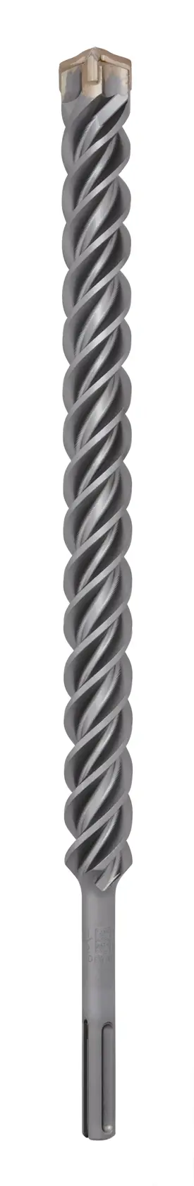 Broca para mampostería DEWALT DT60842 de espiral, para taladros percutores. Gris, larga y resistente.