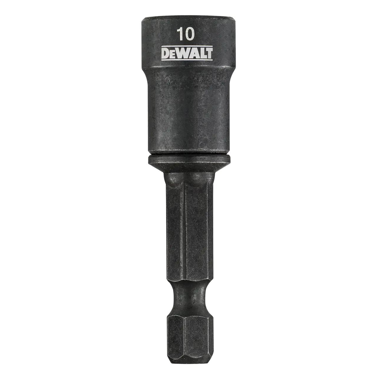 DeWalt Llave de vaso hexagonal magnética de impacto de limpieza fácil 10mm · DT7466-QZ