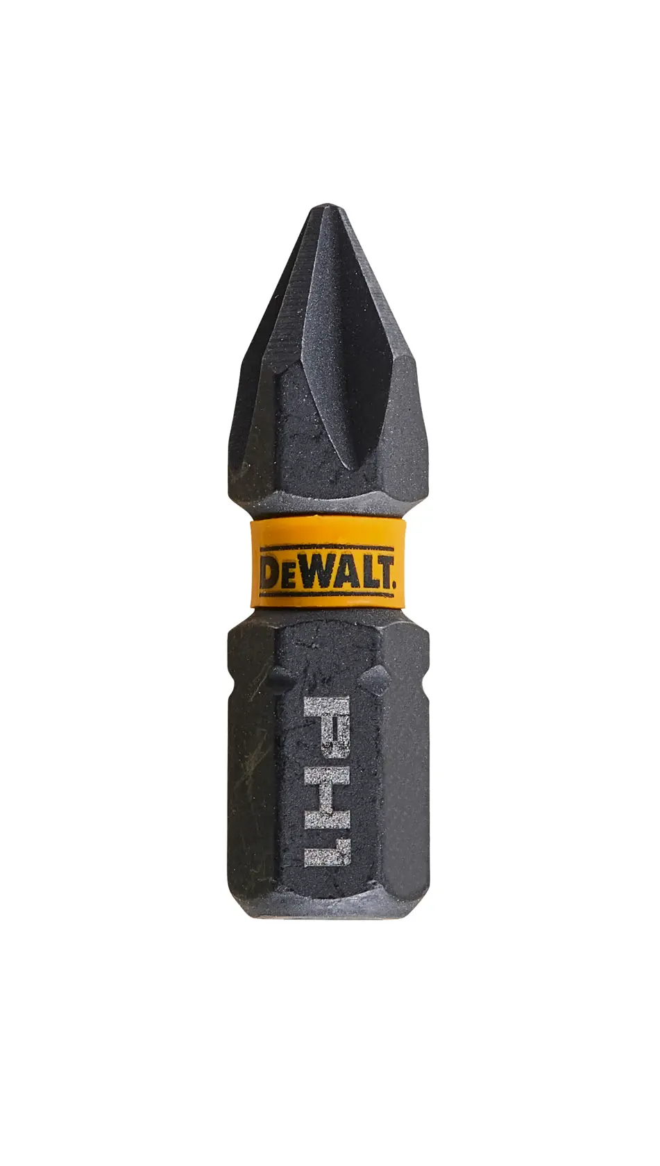 Gráfico que muestra la marca DEWALT XTREME Sub-Compact Series con el eslogan 'Compacto y lleno de rendimiento' sobre un fondo amarillo.