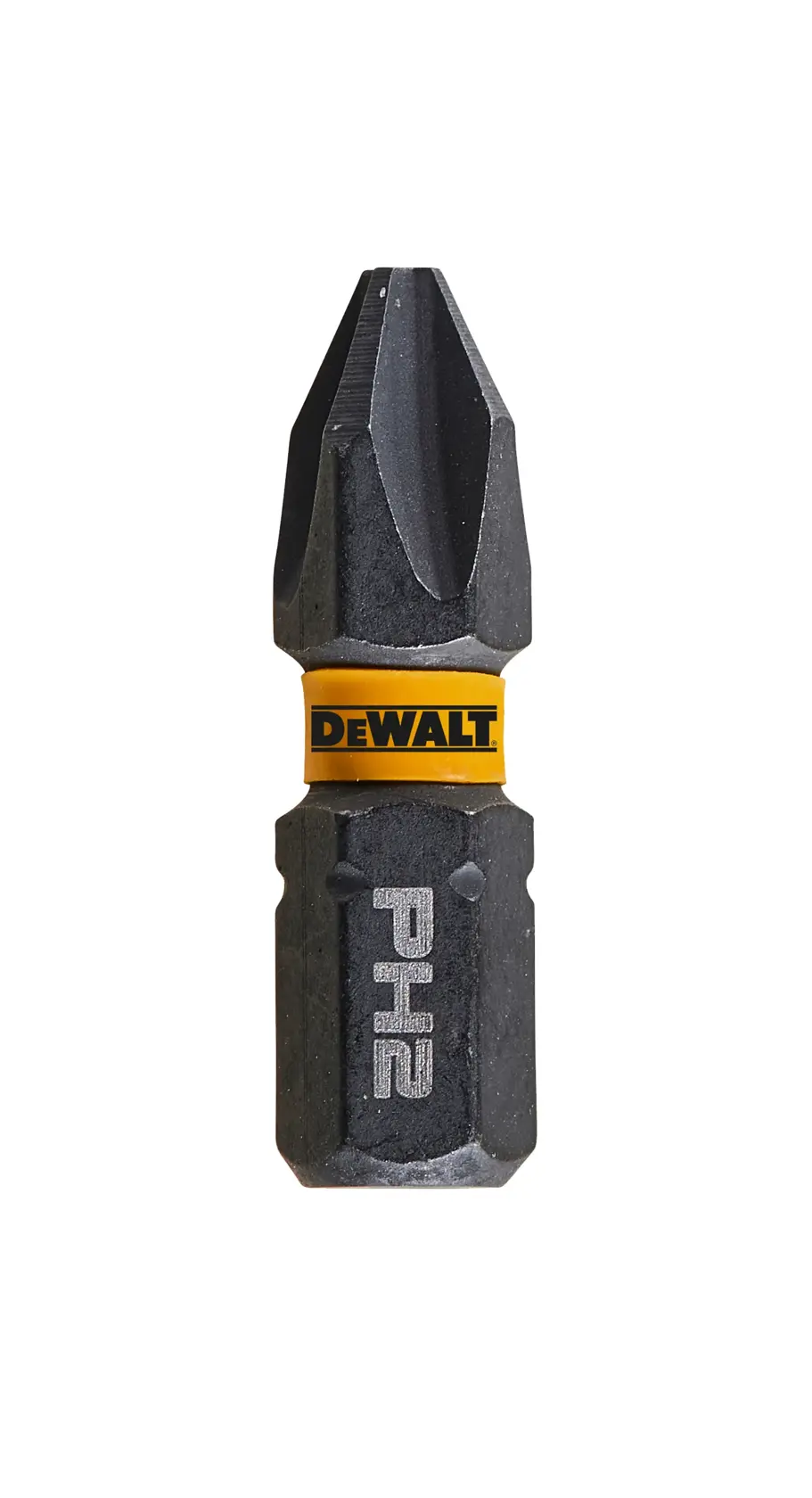Gráfico que muestra la marca DEWALT XTREME Sub-Compact Series con el eslogan 'Compacto y lleno de rendimiento' sobre un fondo amarillo.