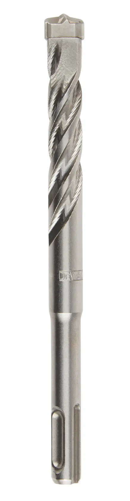 Foto de broca DEWALT DT8933 SDS-Plus, metal, ángulo recto, fondo blanco.