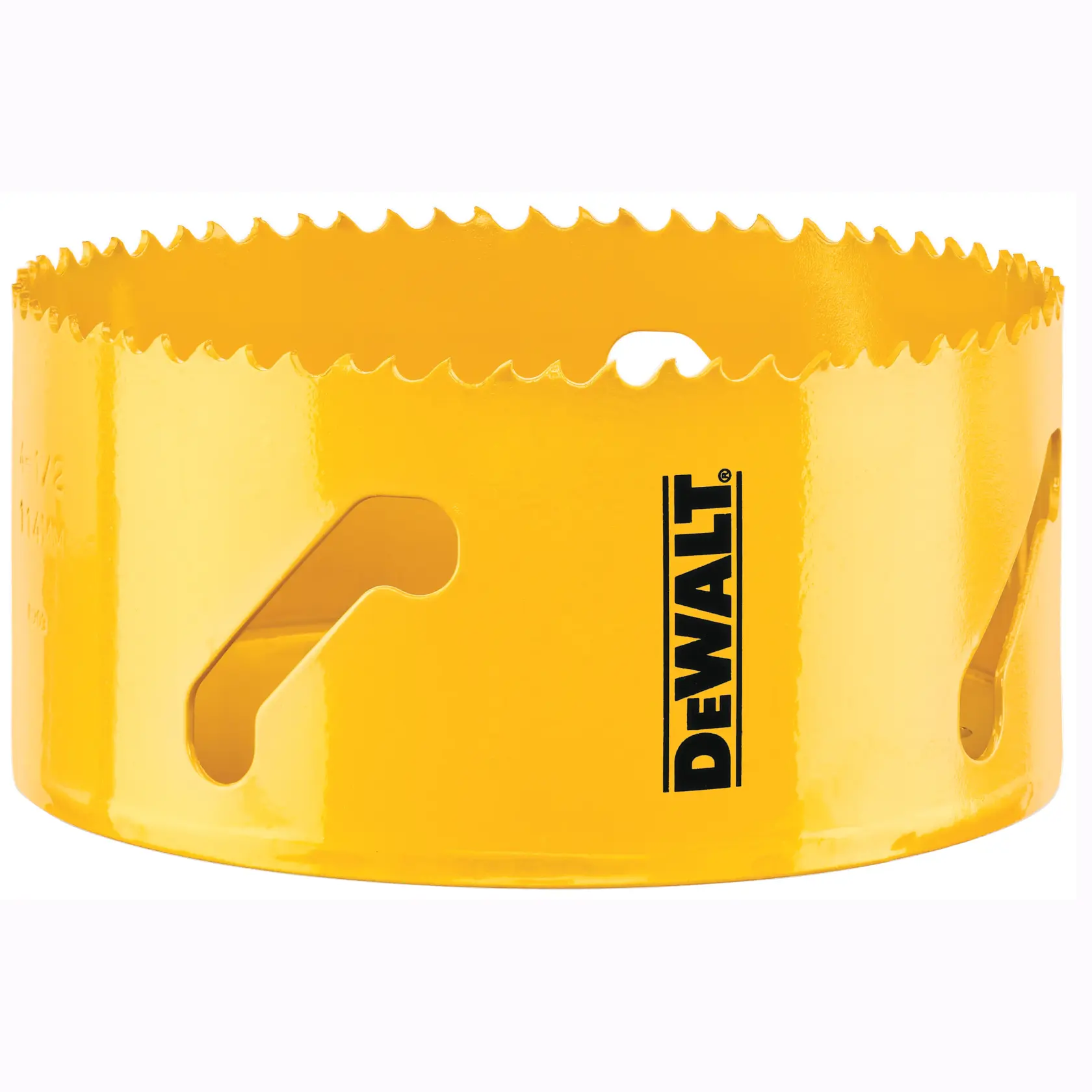 Graphic showing DEWALT XTREME Sub-Compact Series branding with the slogan 'Compact and Performance Packed' on a yellow background.