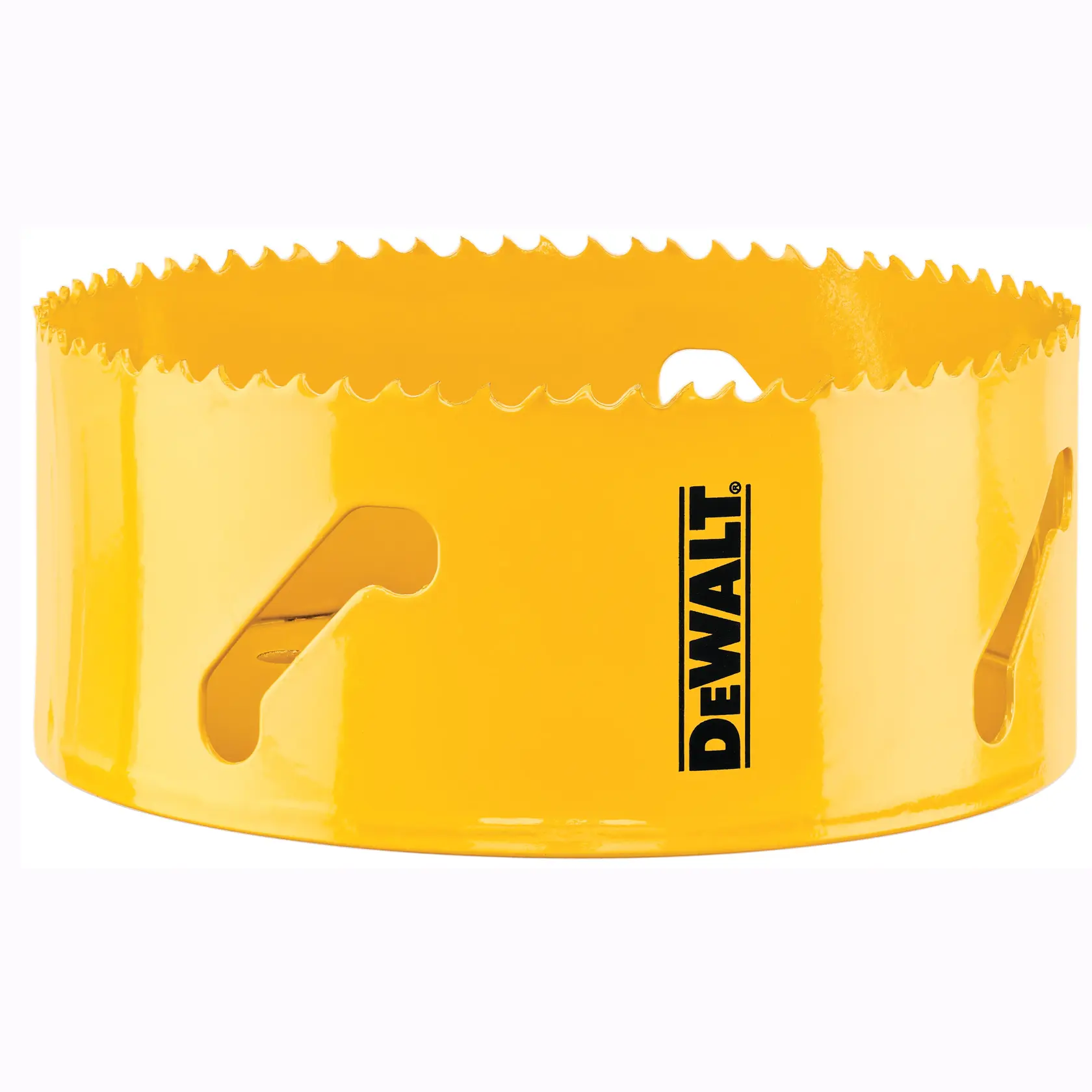 Graphic showing DEWALT XTREME Sub-Compact Series branding with the slogan 'Compact and Performance Packed' on a yellow background.