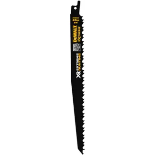 Hoja de Sierra Sable Bi-metal XR EXTREME RUNTIME Longuitud:152mm, paso del diente 6mm para madera y madera con clavos