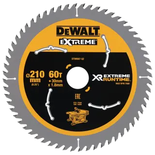 Logotipo de DEWALT en letras negras y audaces centrado sobre un fondo blanco.