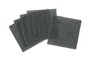 Lija de malla 1/4 de hoja, grano 240, para usar con todo tipo de lijadora orbital
