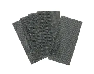 Lija de malla 1/3 de hoja, grano 80, para usar con todo tipo de lijadora orbital