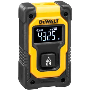 Logotipo de DEWALT en letras negras y audaces centrado sobre un fondo blanco.