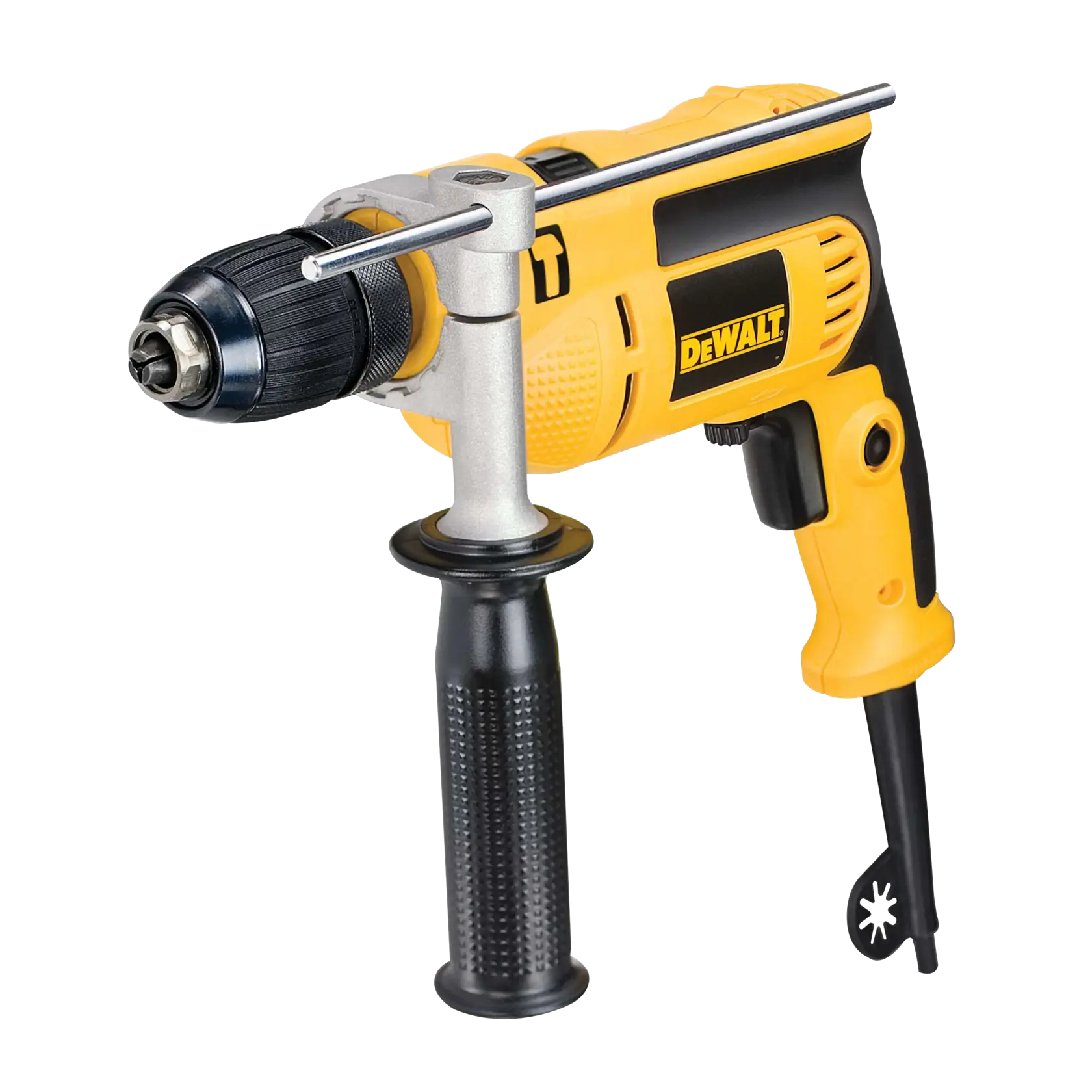 Taladro Percutor 701W con 1 velocidad variable y portabrocas automático 13mm