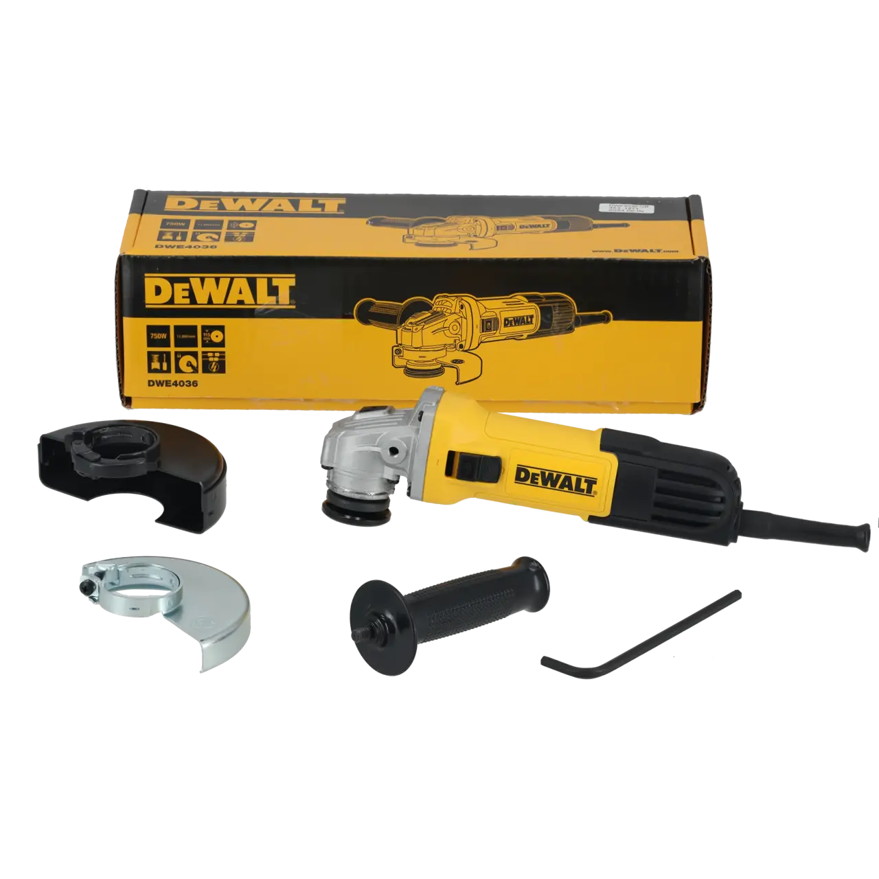 DeWalt DWE4036-QS · amoladora de 115 mm · DWE4036-QS
