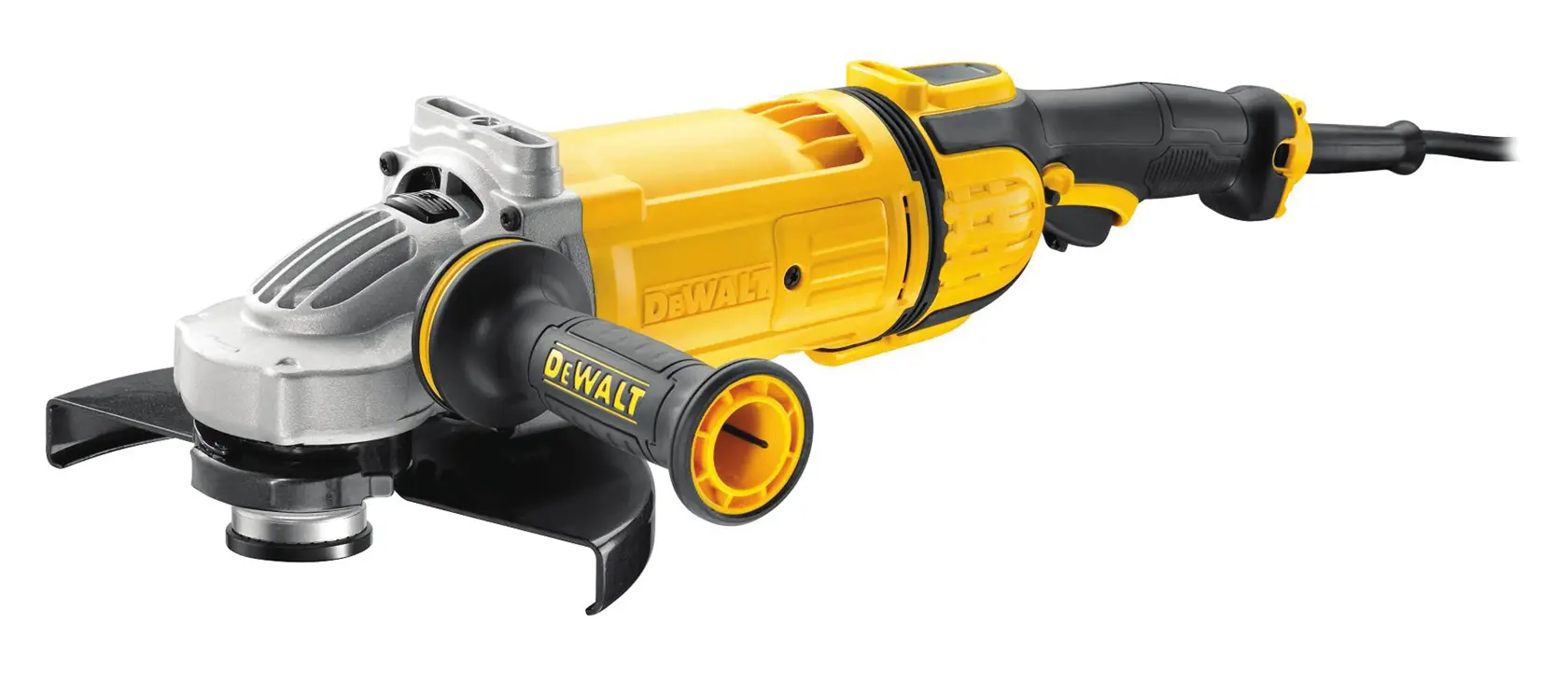 Amoladora 230mm 2.600W 6.500 rpm  Embrague + Arranque Suave + Bloqueo