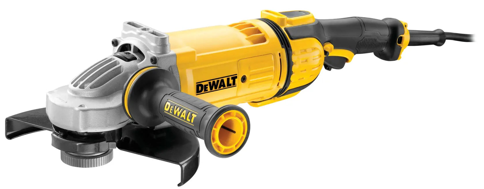 Amoladora 230mm 2.600W 6.500 rpm  Embrague + Arranque Suave + Bloqueo