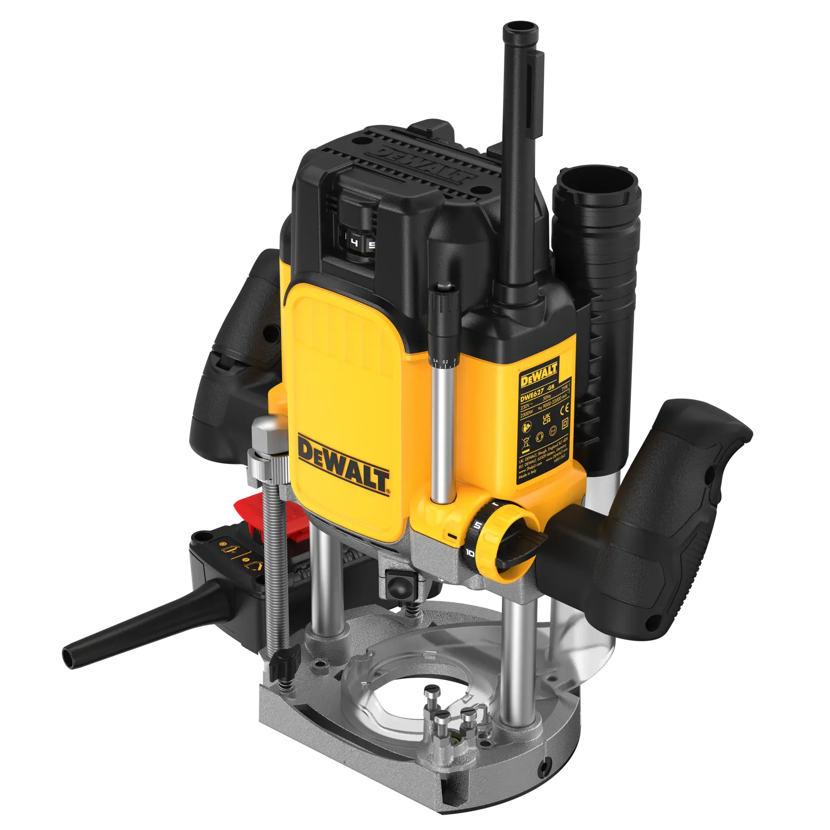 Fresadora 2.300W - 20.000 rpm (6-12,7mm) - Electrónica + mando remoto para mesa