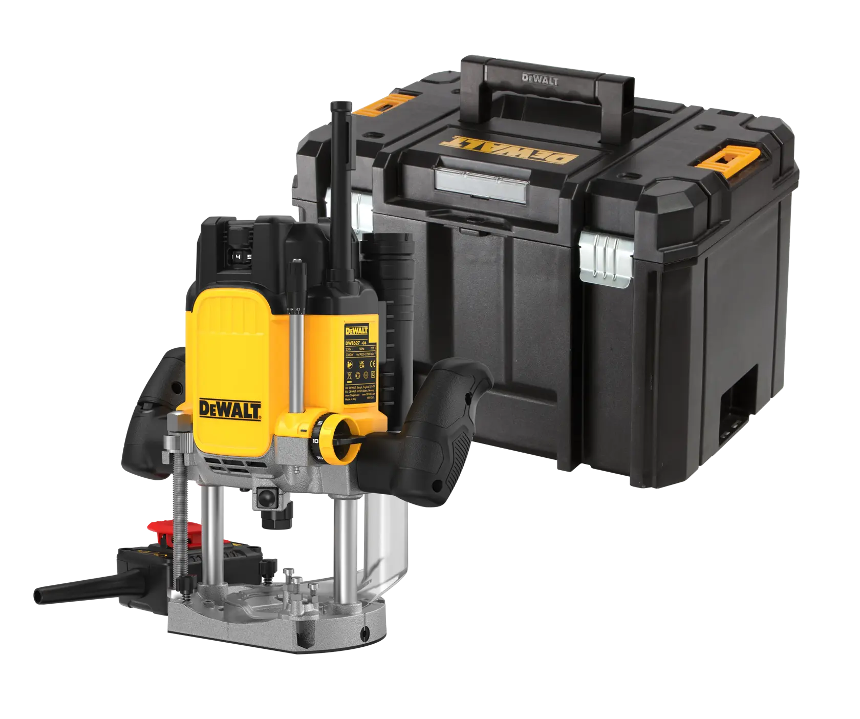 Fresadora 2.300W - 20.000 rpm (6-12,7mm) - Electrónica + mando remoto para mesa