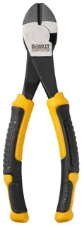 Logotipo de DEWALT en letras negras y audaces centrado sobre un fondo blanco.