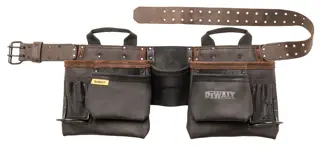 Delantal portaherramientas en cuero DEWALT® PRO