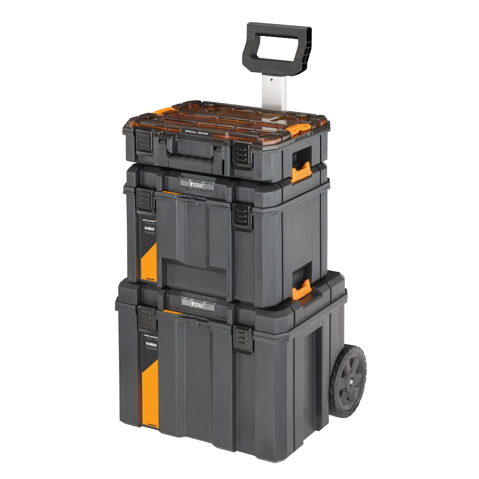 Torre TSTAK edición McLaren (Almacenaje Móvil+Caja Profunda + Organizador)