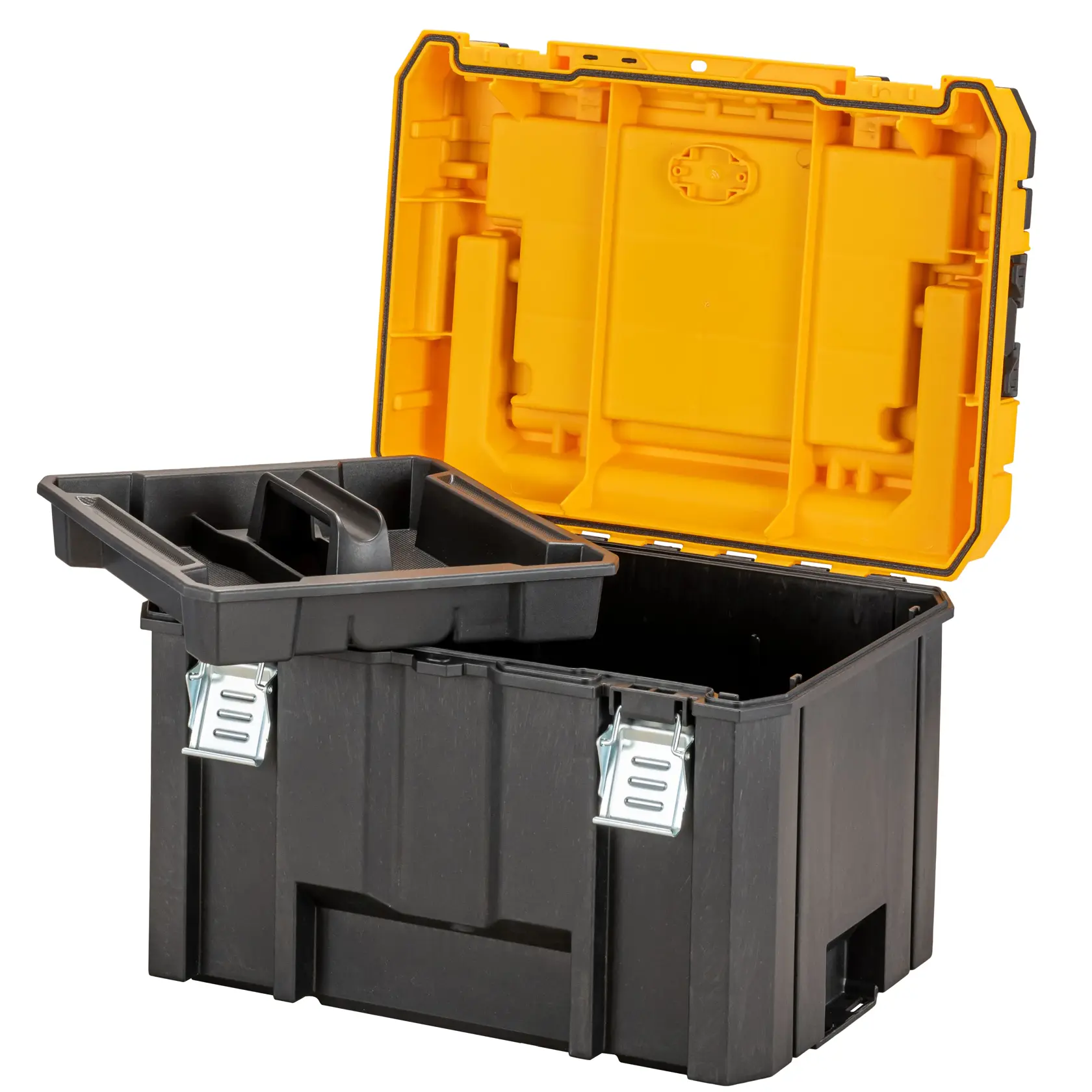 Caja de herramientas profunda TSTAK con asa larga